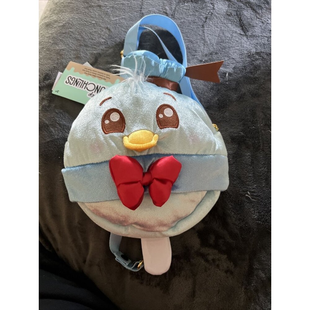Disney Parks Munchlings Donald Duck Wild Raspberry Lollipop Crossbody Bag New